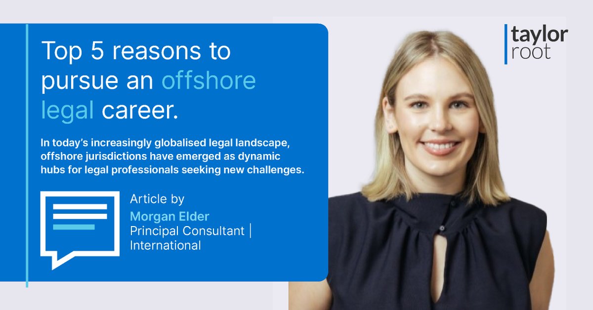 TaylorRootLegal's tweet image. 🌴Discover the top 5 reasons to pursue an offshore legal career - from international exposure and financial rewards to career growth and lifestyle perks in global legal hubs like the Cayman Islands and Bermuda &amp;gt; eu1.hubs.ly/H0kNwZz0

#offshorelegalcareers #LegalLifestyle