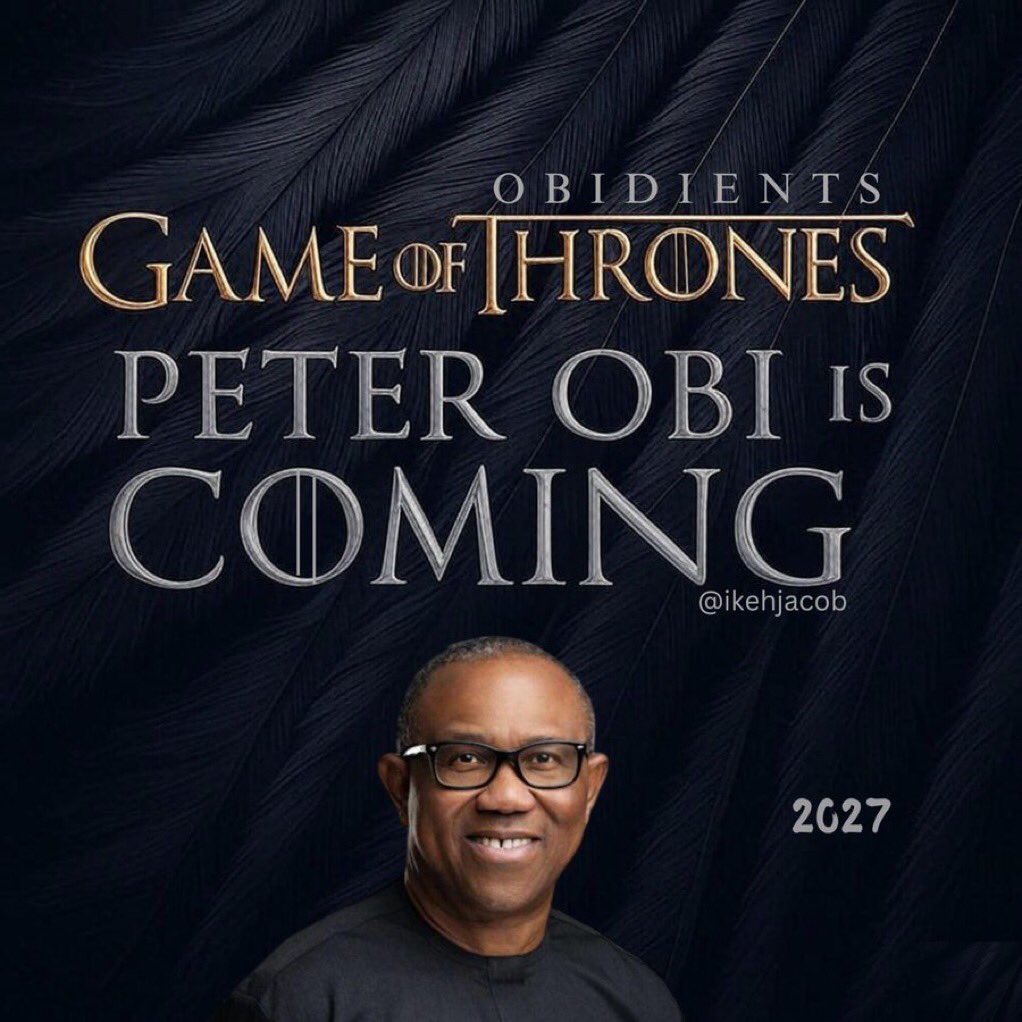 #Rigtheelectionanddie# Obi is coming stay tuned.
