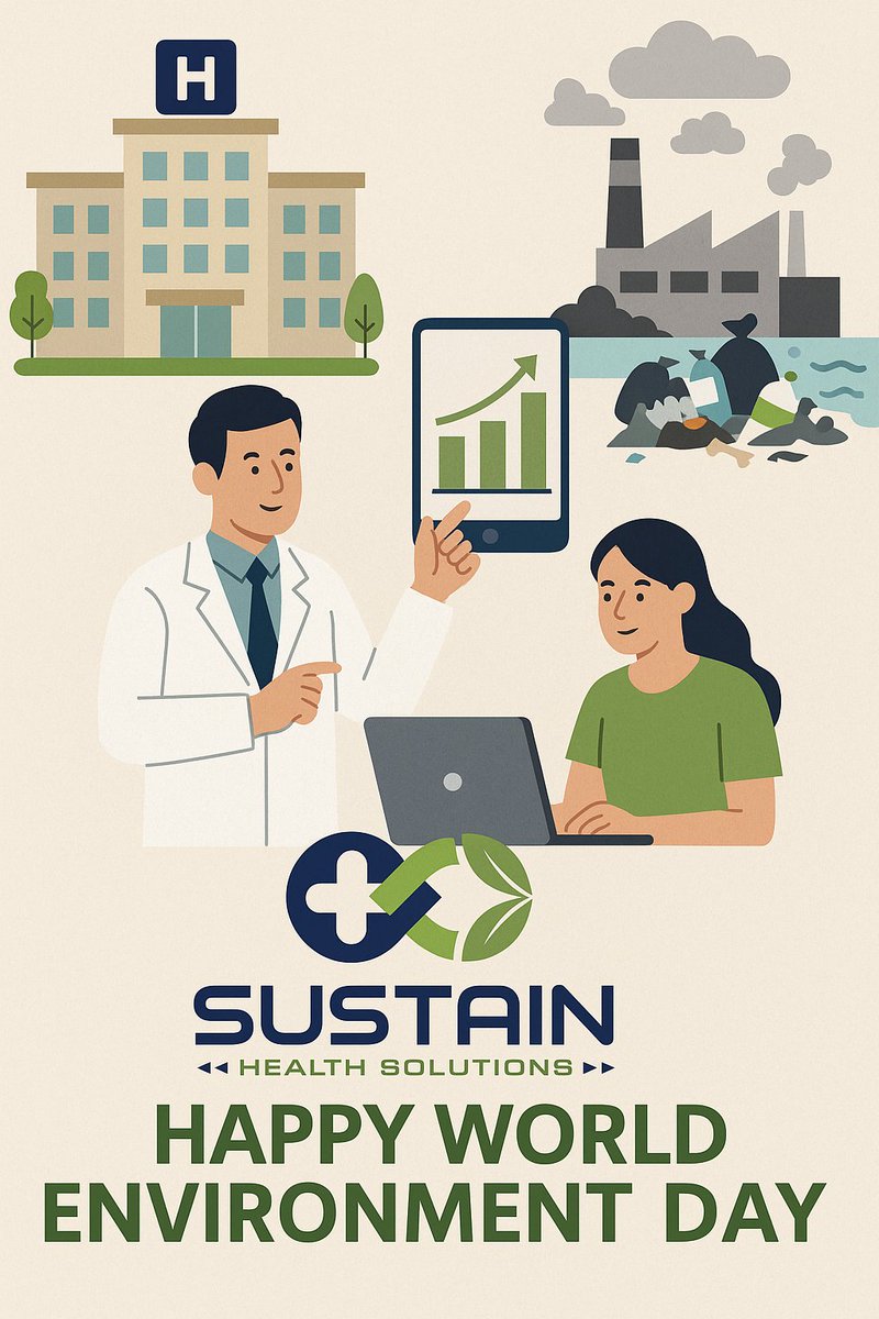 HealthSustain's tweet image. 🌿Happy #WorldEnvironmentDay2025
Let's heal patients & and the environment that shapes their health 🌏💚
