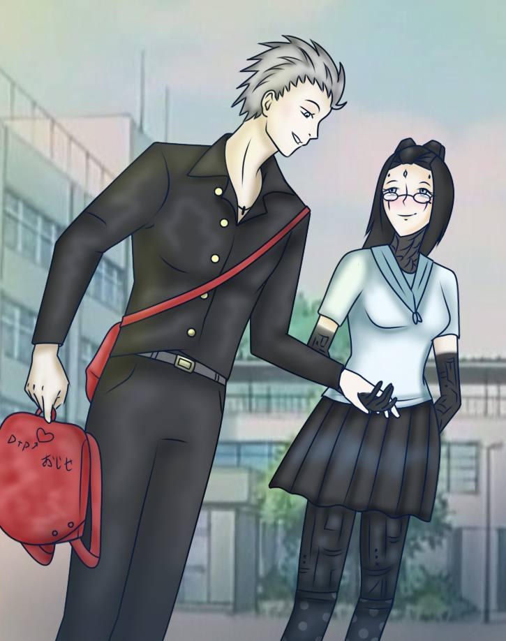 Harakiriken's tweet image. I CAN&apos;T STOP DRAWING THEM #Blame #dhomochevsky #pcell #ブラム #ドモチェフスキー #プセル #art