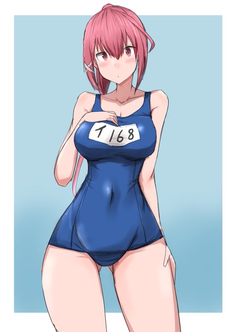 伊168ちゃん。スク水すこ 