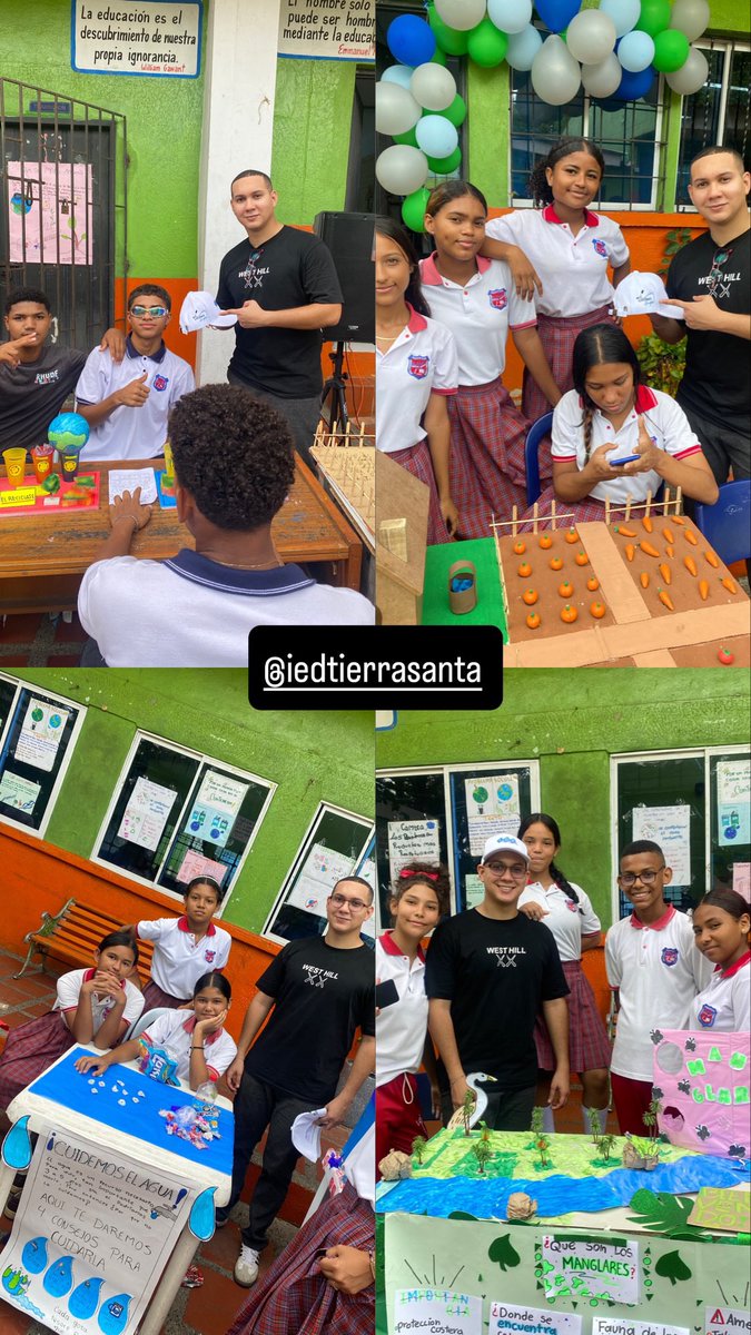 carlosdanieel03's tweet photo. Soy muy poco de poner cosas relacionadas a mi trabajo por acá, pero hoy estoy muy orgulloso por el trabajo de mis estudiantes en la conmemoración del 5 de Junio: Día del Medio Ambiente
Fue un trabajo de semanas de preparación en que los pelaos la dieron toda!! #ProfeOrgulloso https://t.co/jh9sI7qCid