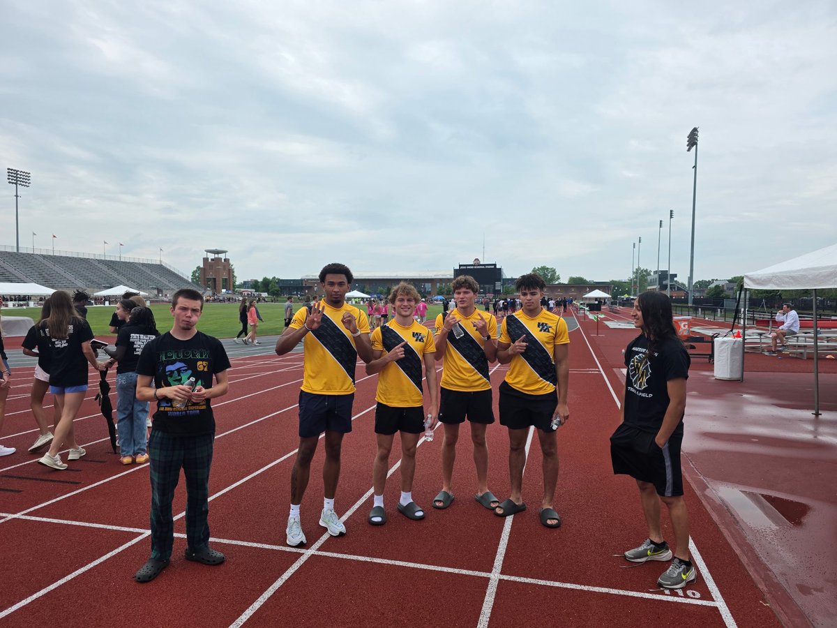 It all starts tomorrow! OHSAA State Track &amp; Field Championships. Had a nice walkthrough at OSU. Best wishes to all who are competing this weekend! Go Warriors 🖤💛🖤💛