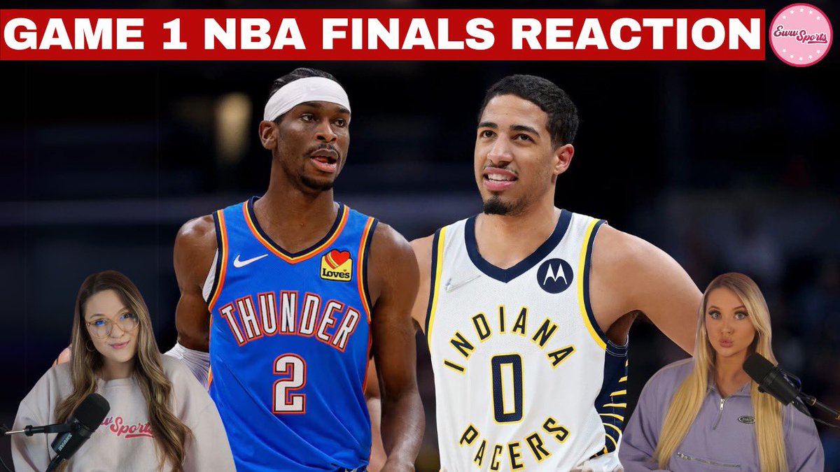 Link for the LIVE tonight! Make sure you’re subscribed now if you’re not already!

NBA Finals Game 1 Reaction LIVE: Thunder-Pacers youtube.com/live/vQzjbyOLp… via <a href="/YouTube/">YouTube</a>