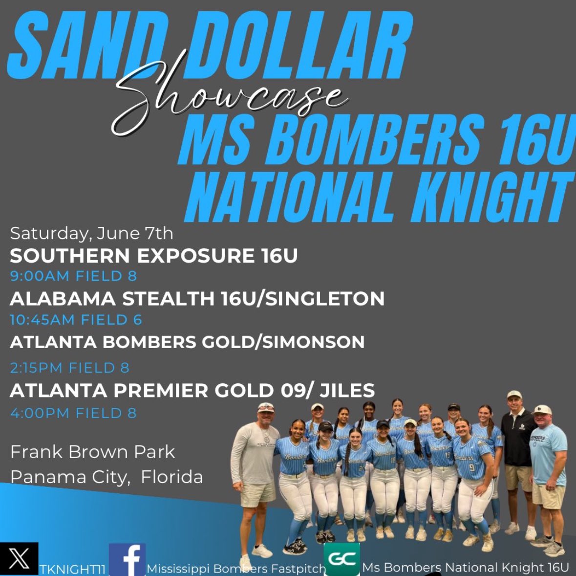 A tournament at the beach is always the best . Let’s work!!