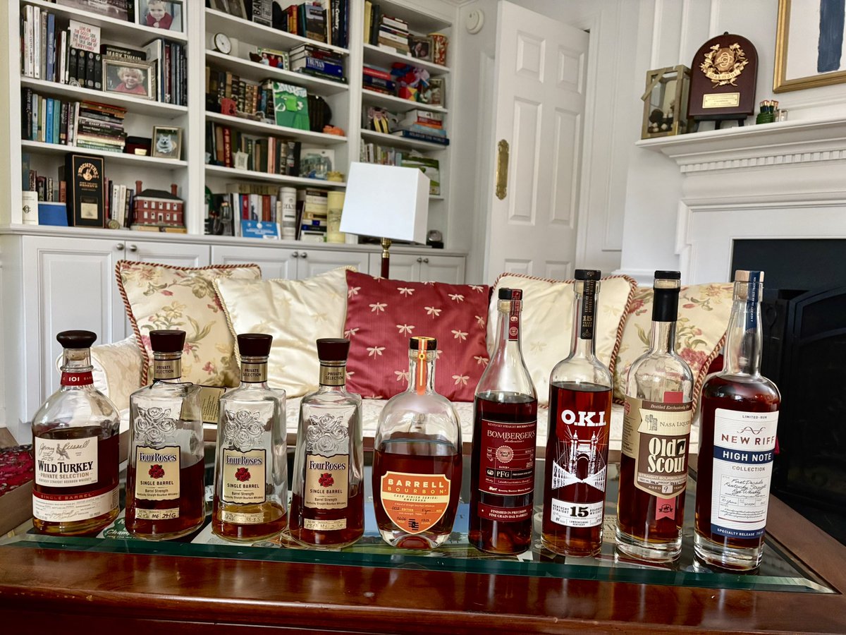 This was a good way to start the weekend early🔥 The Barrel was not mine and easily the worst of the bunch🤷🏼‍♂️ Hard to pick a winner. Cheers🥃