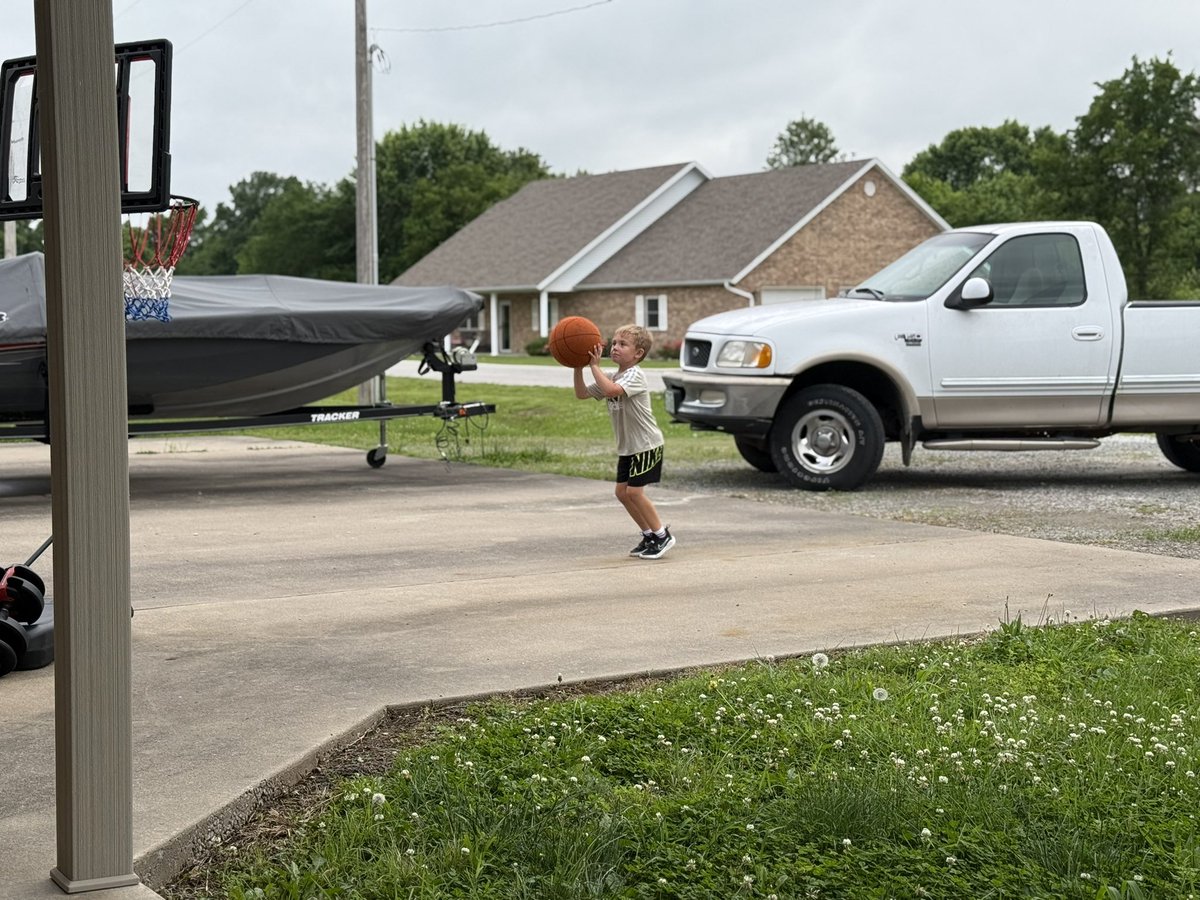 It always starts in the driveway