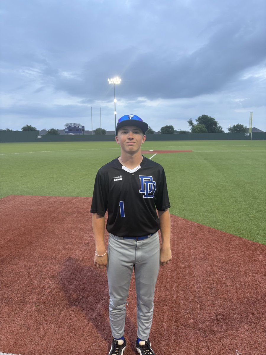 ✭Five Tool Texas✭ (@fivetooltexas) on Twitter photo F: <a href="/dulins_dodgers/">DulinsDodgersTexas</a> Godwin 13, Dallas Bandits 2028 National 2
PoG: <a href="/BenStultz28/">Ben Stultz</a> 5 IP, 4K, H 0 ER
Hitter: <a href="/BrodyGanzer/">Brody Ganzer</a> 3-5, 3B, 3 RBI F: <a href="/dulins_dodgers/">DulinsDodgersTexas</a> Godwin 13, Dallas Bandits 2028 National 2
PoG: <a href="/BenStultz28/">Ben Stultz</a> 5 IP, 4K, H 0 ER
Hitter: <a href="/BrodyGanzer/">Brody Ganzer</a> 3-5, 3B, 3 RBI