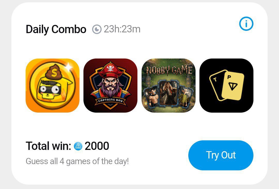 DellonsTON's tweet photo. DAILY COMBO TON STATION PRE SEASON 3 ! 
6 JUNE 

Don't Faded BIG EVENTS ⬇️⬇️ @tonstationgames X TrumpEmpire

$TON from big events trumpsEmpire

https://t.co/v1GrjZvHT3 https://t.co/qrgtMFDd7b