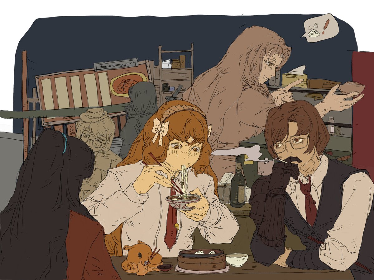 ImposterSyndorm's tweet image. 熙熙攘攘，我们的六协会
#Limbus_Company #LimbusCompany #lcb