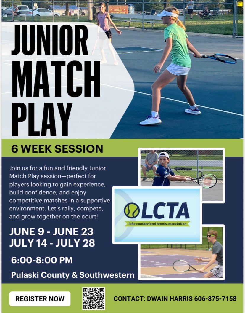SWHS_Tennis's tweet photo. Great opportunity to get some play in this summer. It has helped many of our players both experienced &amp; younger ones. Off during dead period https://t.co/XwgAkI4W0b