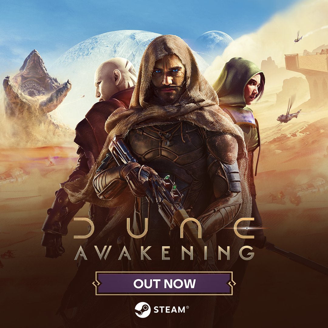 #DuneAwakening is out NOW for Ultimate Edition owners. Join us in the Sands of Arrakis! The INN Team will be covering as much as we can THIS WEEKEND! Join us for an Epic Adventure for of the spice. 

Check it out HERE: lurk.ly/g0_okJ