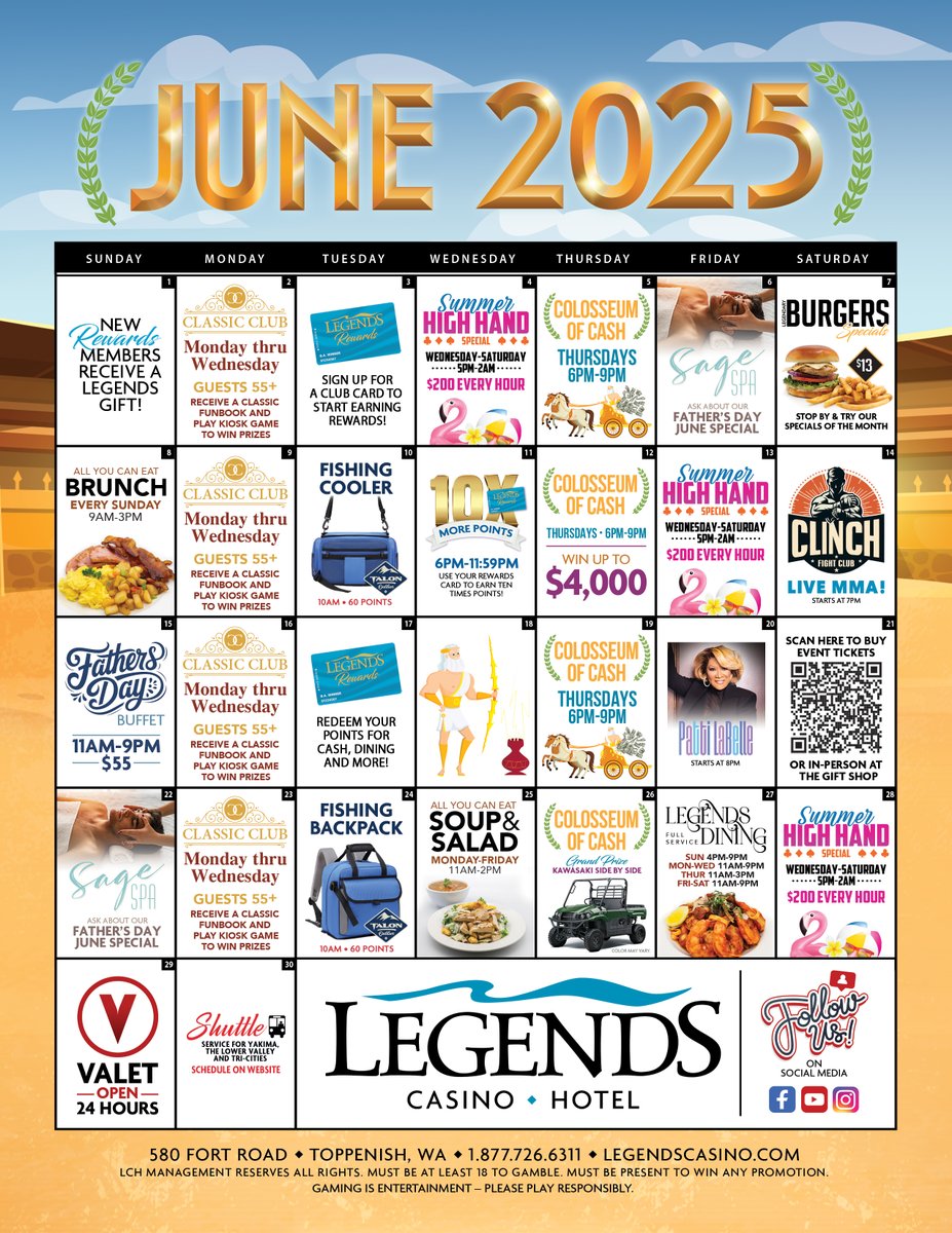 Legends Casino Hotel (@ynlegendscasino) on Twitter photo 