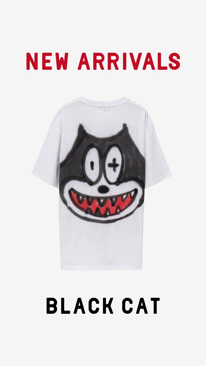 guernika_jpn's tweet photo. 【ANONY /BLACK CAT Spray Paint T shirt】本日発売。
https://t.co/rIi28oxbSu
#guernika
#shinichiroinui #乾シンイチロウ
#art #artwork #contemporaryart
#ANONY https://t.co/ZmqVnVKBLi