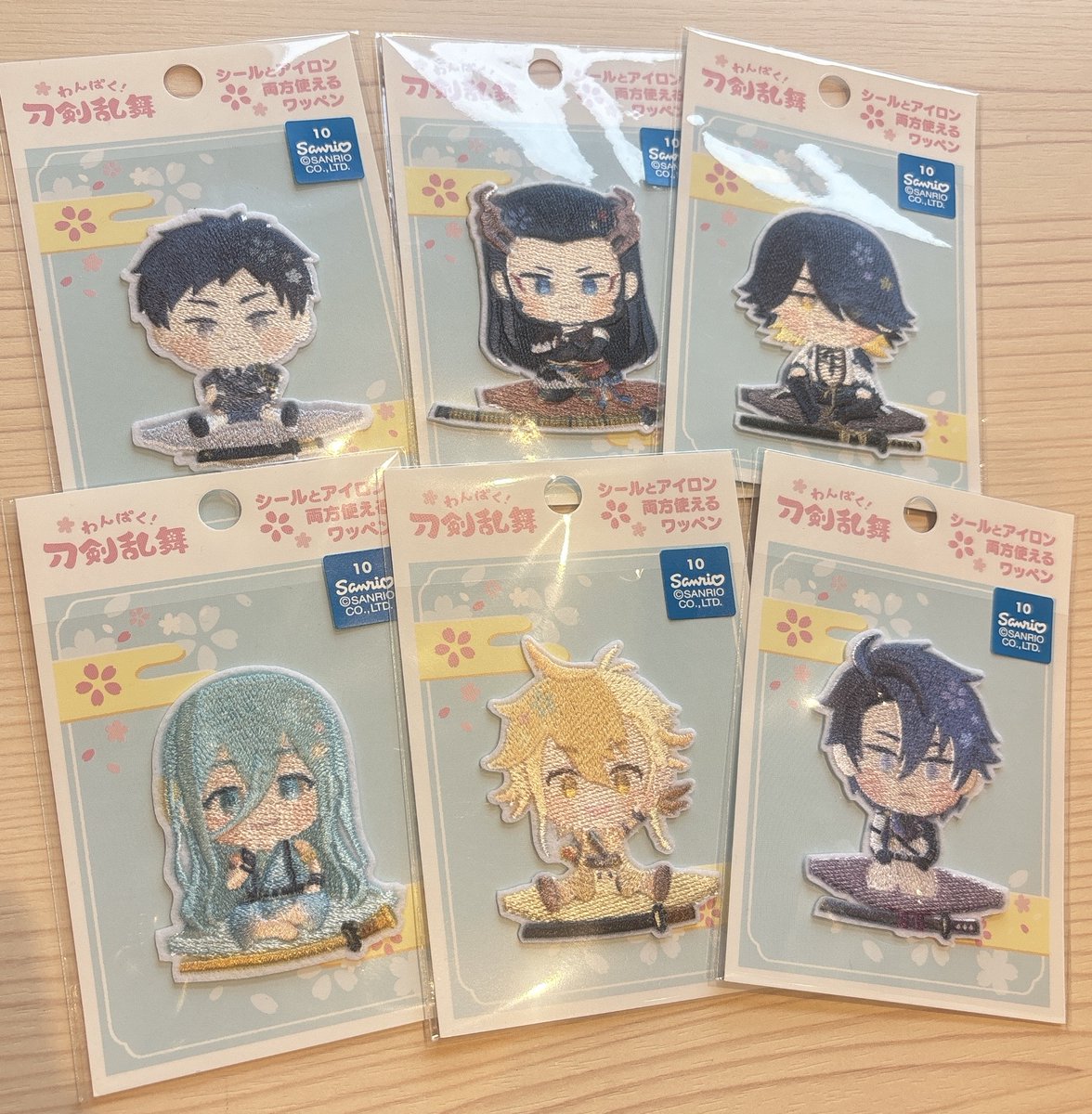 🌸万屋本舗取扱い商品紹介🌸 ◤わんぱく！刀剣乱舞 ワッペンシール