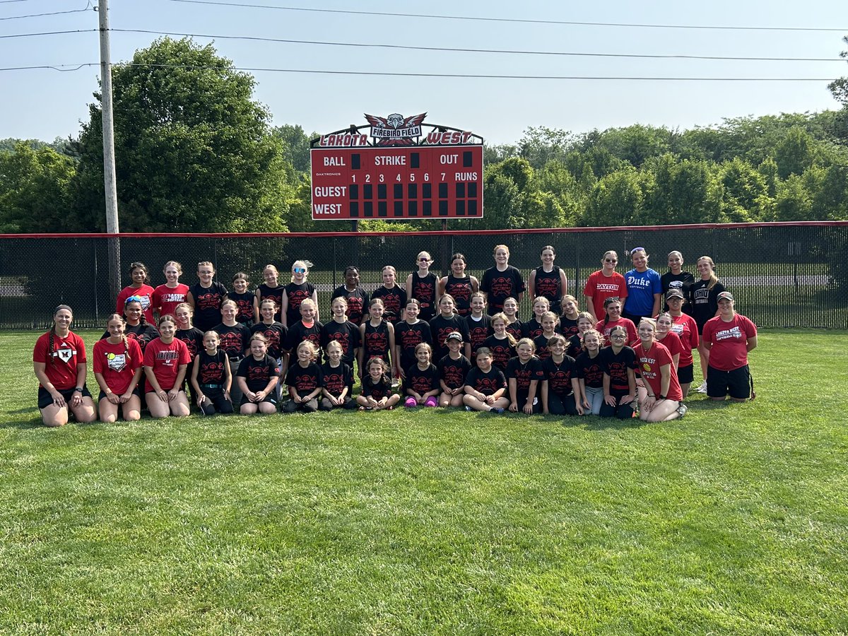 West Softball (@lwfirebirdssb) on Twitter photo Wow! What a fun week we had!! Thank you to all of the girls for a fun filled week! We hope you learned more about the game! ๐๐ผ๐ฅ #LWSFF <a href="/FirebirdTweets/">FirebirdTweets</a> <a href="/westfirebirds/">LWHS Athletics</a> <a href="/LakotaWestAD/">Scott Kaufman</a> Wow! What a fun week we had!! Thank you to all of the girls for a fun filled week! We hope you learned more about the game! ๐๐ผ๐ฅ #LWSFF <a href="/FirebirdTweets/">FirebirdTweets</a> <a href="/westfirebirds/">LWHS Athletics</a> <a href="/LakotaWestAD/">Scott Kaufman</a>
