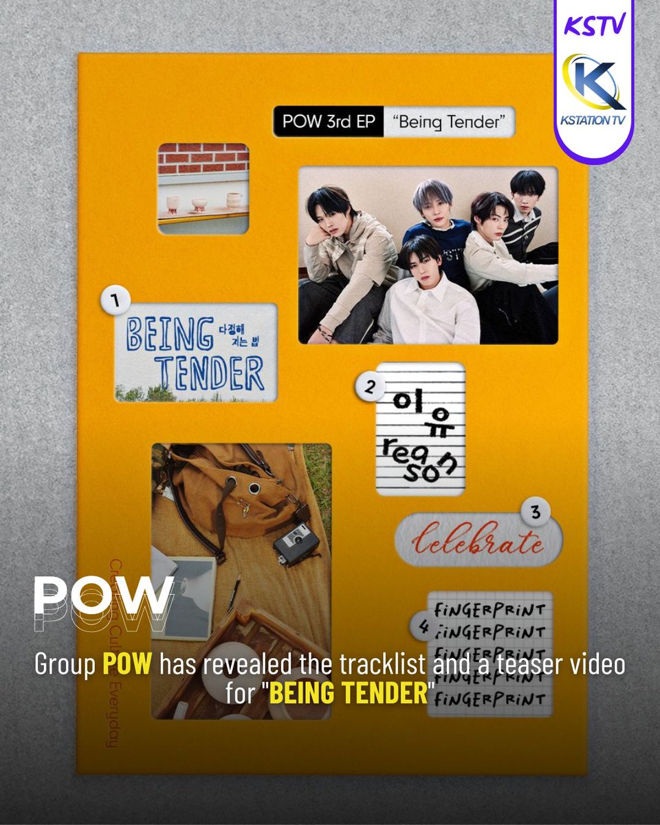 🚨 POW is back with its 3rd EP "BEING TENDER"! 💫 Get ready for an emotional ride with a mix of European influences &amp; new music styles! 🎶 
kstationtv.com/2025/06/06/pow…

kstationtv.com
#POW #Kpop #BeingTender #Comeback2025 #KpopNews #kstationtv #ypoa <a href="/POW_grid/">POW</a> <a href="/POW_FRANCE_/">POW FRANCE</a>