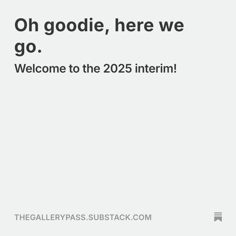 New TGP just dropped! 

open.substack.com/pub/thegallery…