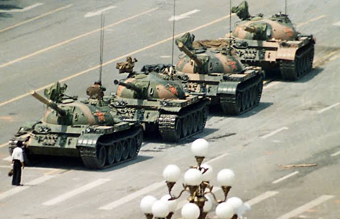 June 5, 1989
Tiananmen Square's "Tank Man"