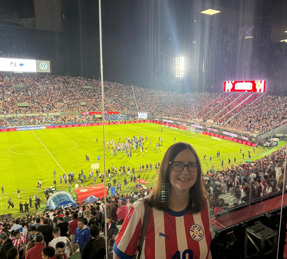 ¡Fue un gran partido!

¡Vamos querido Paraguay! 🇵🇾 

#Albirroja