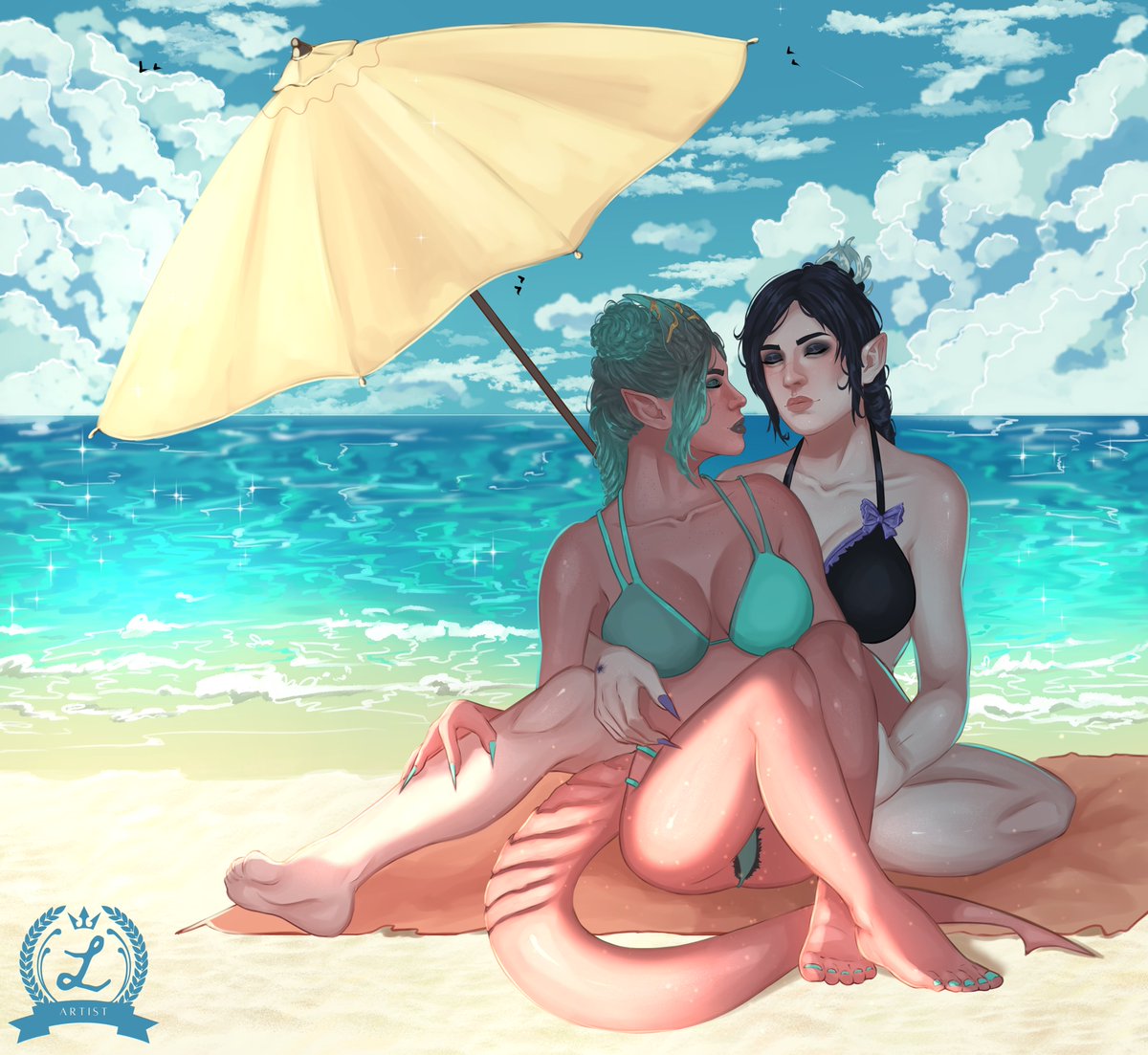 For <a href="/TheNoirHeretic/">The Noir Heretic</a> <3
#bg3 #shadowheart