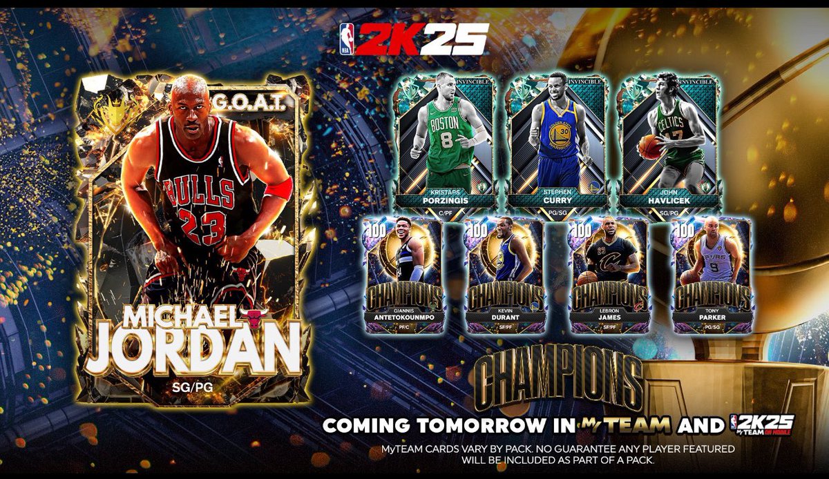 abarquez_andrew's tweet photo. Oh, there’s more for tomorrow.. we getting 3 Goats and 6 INVINCIBLES. Nice.. @NBA2K @NBA2KMyTEAM https://t.co/PEY5xHVYeb