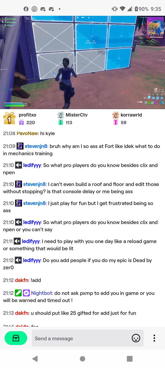 Deadbyzer0's tweet photo. Y'all 200_pxmp is a real one me and him were just chopping it up on Twitch I'm ledifyyy by the way appreciate you pump for the advice https://t.co/x7Cjte7bRe