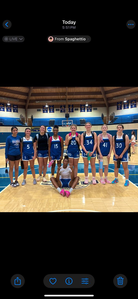 Kaylynn Quinney (@kaylynnquinney) on Twitter photo Had so much fun at the <a href="/ETBU_WBSK/">ETBU Women's Basketball</a> elite and team camp this past week. So incredibly proud of my team for coming in second! 🤍💙 <a href="/BroaddusGBB/">Broaddus Lady Bulldogs</a> Had so much fun at the <a href="/ETBU_WBSK/">ETBU Women's Basketball</a> elite and team camp this past week. So incredibly proud of my team for coming in second! 🤍💙 <a href="/BroaddusGBB/">Broaddus Lady Bulldogs</a>