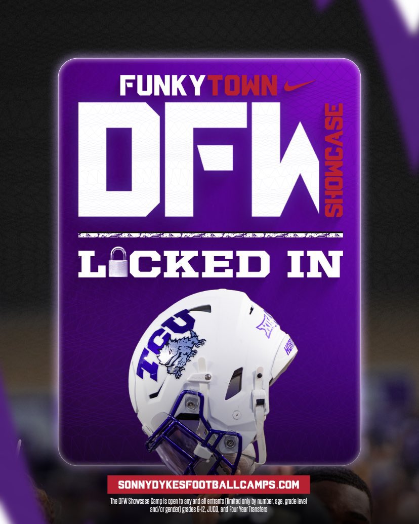 Brenden Logan ¹¹ (@brendenlogan11) on Twitter photo I will be competing <a href="/TCUFootball/">TCU Football</a> camp tomorrow, look out for the orange duraq!!!
<a href="/TylerOlker/">Tyler Olker</a> <a href="/JClarkHFB247/">Jeremy Clark</a> <a href="/Frogs247/">TCU on 247Sports</a> <a href="/On3sports/">On3</a> <a href="/Rivals/">Rivals</a> <a href="/streetziam/">GREG MARCUS</a> <a href="/tooquickhicks/">Reshard Jevon Hicks</a> <a href="/AABonNBC/">Navy All-American Bowl</a> I will be competing <a href="/TCUFootball/">TCU Football</a> camp tomorrow, look out for the orange duraq!!!
<a href="/TylerOlker/">Tyler Olker</a> <a href="/JClarkHFB247/">Jeremy Clark</a> <a href="/Frogs247/">TCU on 247Sports</a> <a href="/On3sports/">On3</a> <a href="/Rivals/">Rivals</a> <a href="/streetziam/">GREG MARCUS</a> <a href="/tooquickhicks/">Reshard Jevon Hicks</a> <a href="/AABonNBC/">Navy All-American Bowl</a>