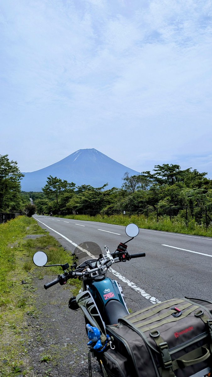 急きょ休みになりました🤣
思い立ってひとり🏍💨フジイチ実行中今ここ‼️