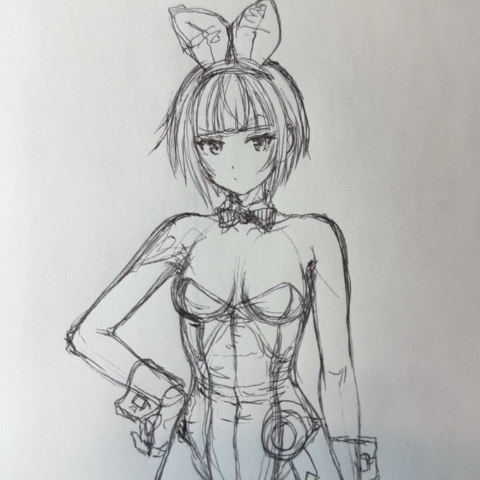 あの子がバニーガール from Skeb アイドルマスターシンデレラガールズ 「白雪千夜」ちゃん