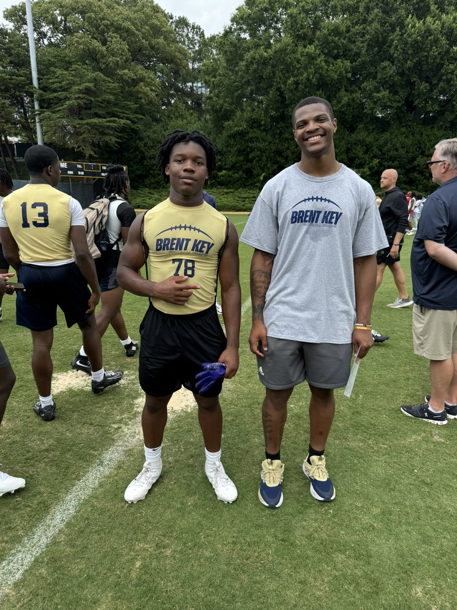 Great day at <a href="/GeorgiaTechFB/">Georgia Tech Football</a> camp today!!! <a href="/CartersvilleFB/">Cartersville FB Recruiting</a> <a href="/CHSHurricaneFB/">CartersvilleFootball</a>  <a href="/PrepRedzoneGA/">Prep Redzone Georgia</a> <a href="/RecruitGeorgia/">Recruit Georgia</a> <a href="/247recruiting/">247Sports Recruiting</a>