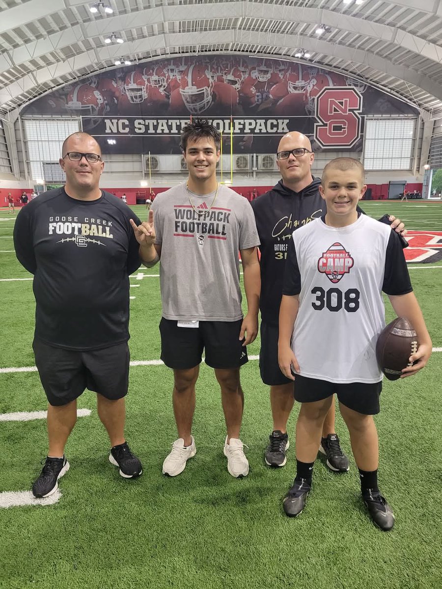 Grady Baggett (@coachgbaggett) on Twitter photo Thank you <a href="/CoachGoebbel/">Todd Goebbel</a> <a href="/StateCoachD/">Dave Doeren</a> and <a href="/PackFootball/">NC State Football</a> for a great camp tonight. Come see us soon <a href="/GCGatorFootball/">Gator Football</a>. Also great seeing <a href="/Vinesett1/">Kanoah Kicking</a> . Great player better person. Always pulling for you! WOLF... Thank you <a href="/CoachGoebbel/">Todd Goebbel</a> <a href="/StateCoachD/">Dave Doeren</a> and <a href="/PackFootball/">NC State Football</a> for a great camp tonight. Come see us soon <a href="/GCGatorFootball/">Gator Football</a>. Also great seeing <a href="/Vinesett1/">Kanoah Kicking</a> . Great player better person. Always pulling for you! WOLF...