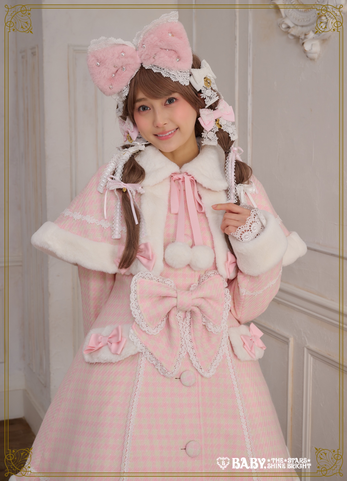 ミルキーウェイ様 専用 baby Dear ピンク ウールコート