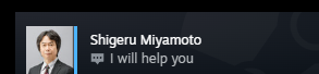 Corrosive_s's tweet photo. @Xendefy shigeru lowkey the goat i got this message while in the mirror dungeon mines earlier https://t.co/Gv7xR3Io88
