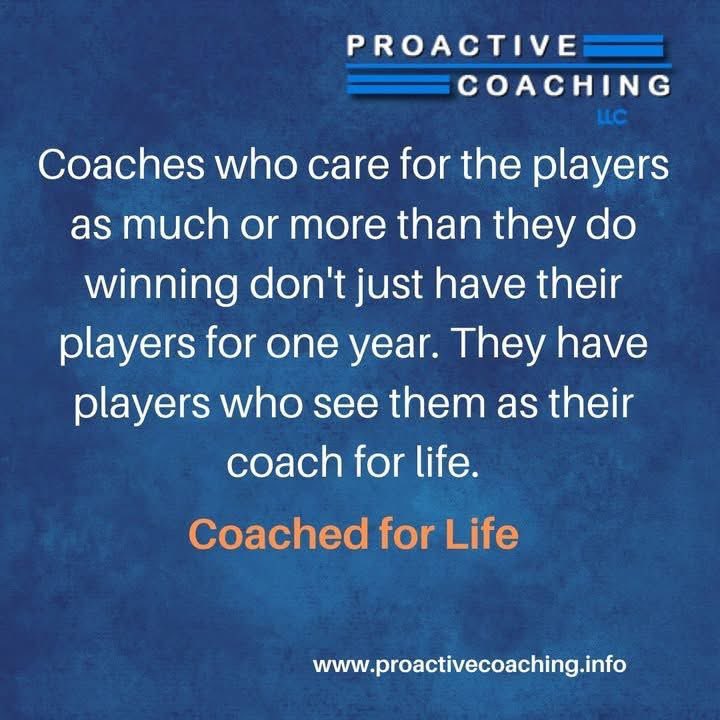 Should be every coaches mission!