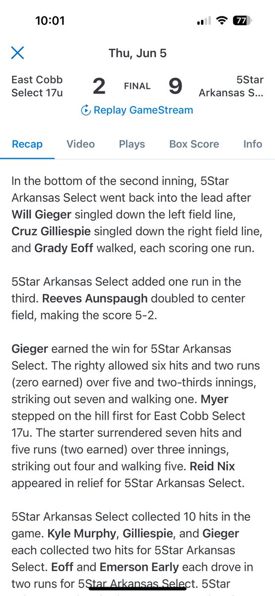 William Geiger tweet media