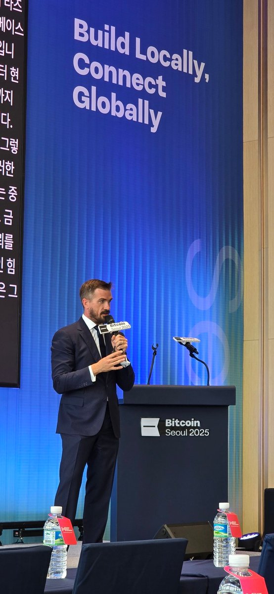 BitcoinSeoul 2025 (@bitcoinseoulcon) on Twitter photo Markets tremble, minds ignite. <a href="/PrestonPysh/">Preston Pysh</a> just dropped analysis sharp enough to cut through fiat fog. #BitcoinSeoul #BitcoinSeoul2025 #PublicDay #PrestonPysh Markets tremble, minds ignite. <a href="/PrestonPysh/">Preston Pysh</a> just dropped analysis sharp enough to cut through fiat fog. #BitcoinSeoul #BitcoinSeoul2025 #PublicDay #PrestonPysh