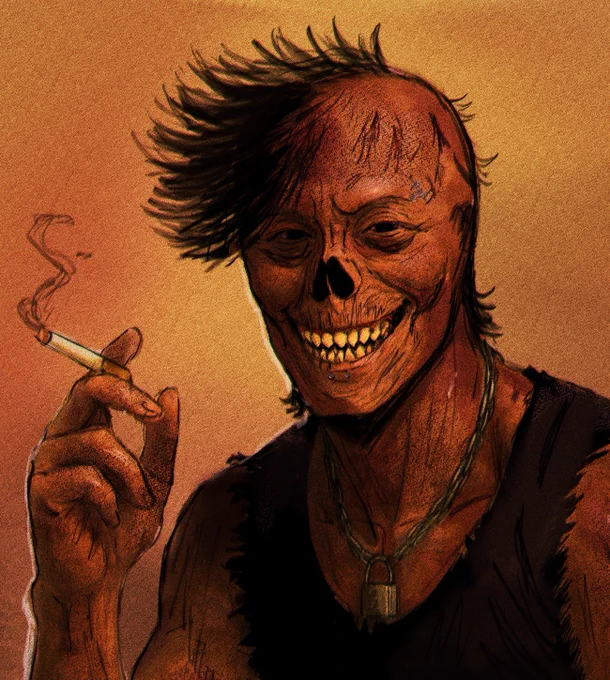 I love looking at yicheng/wu-yi's prewar vs current images of himself. this is what happens when you smoke weed once