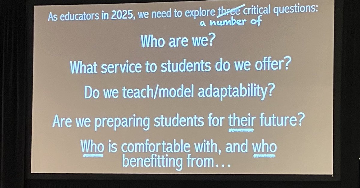 Katrina Smith-Paggett (@teacherkpaggett) on Twitter photo Day 2 of <a href="/MiddleGaRESA/">Middle Georgia RESA </a>’s Instructional Coaches’ Conference ended with another AMAZING 🤩 keynote speaker! Thank you <a href="/myrondueck/">Myron Dueck</a>! Your presentation opened my eyes to viewing AI in a new light 💡! #ChangingMindsets #ICC2025 #SummerLearning #LearningGrowing Day 2 of <a href="/MiddleGaRESA/">Middle Georgia RESA </a>’s Instructional Coaches’ Conference ended with another AMAZING 🤩 keynote speaker! Thank you <a href="/myrondueck/">Myron Dueck</a>! Your presentation opened my eyes to viewing AI in a new light 💡! #ChangingMindsets #ICC2025 #SummerLearning #LearningGrowing