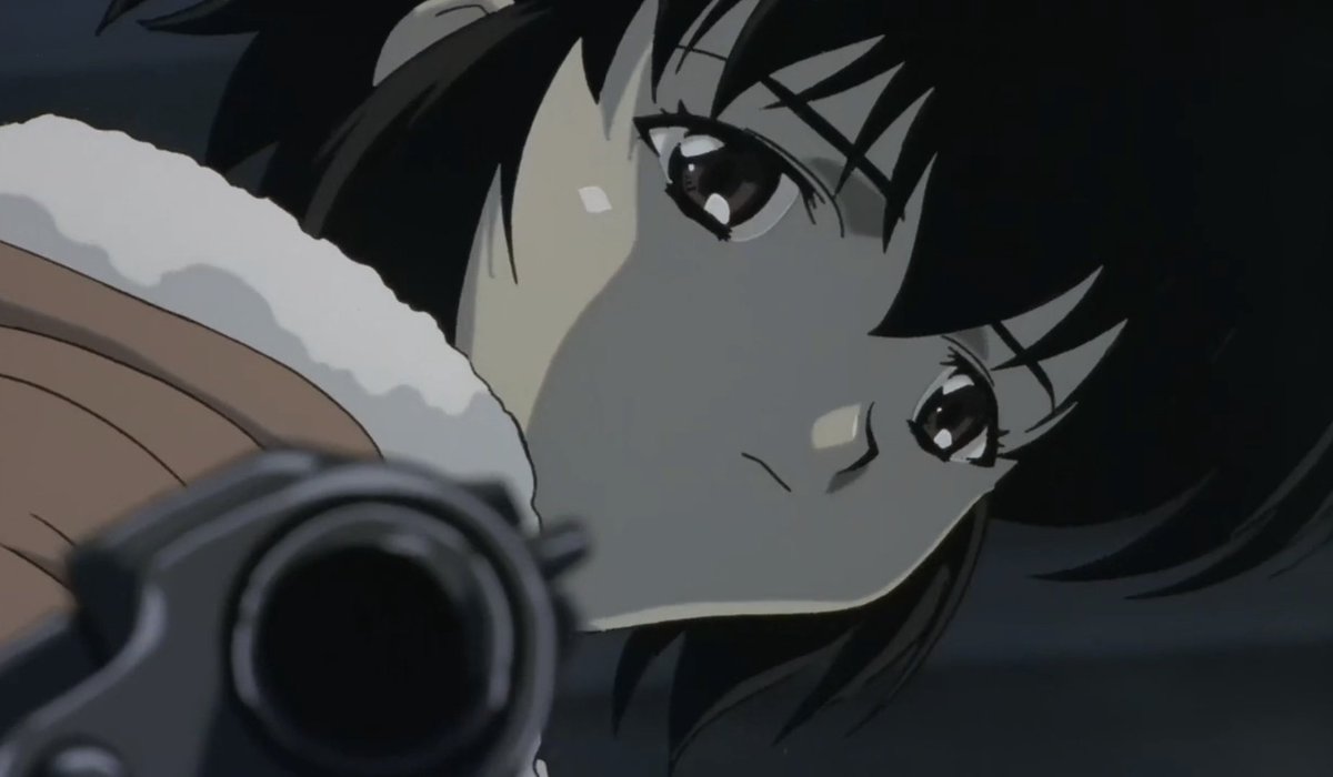 Hay 1 capítulo donde Kirika casi se compadece de un abuelito al que tenía que matar.En su juventud él fue muy despiadado pero en su senectud para redimirse ayudó mucho a los pobres y a un michi. ¿No que no tenías sentimientos, Kirika?Ese día,ella se llevó la felicidad del pueblo