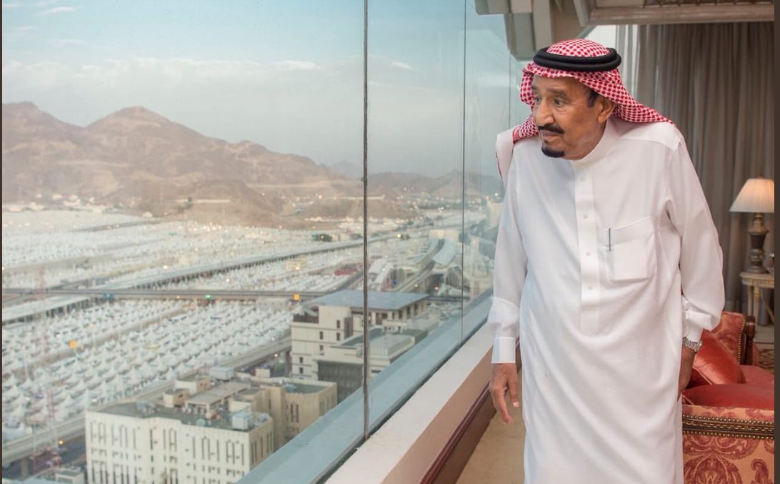 اللهم وفق ولي امرنا وإمامنا  #خادم_الحرمين_الشريفين الملك #سلمان_بن_عبدالعزيز_آل_سعود وأطل في عمره وبارك في حياته واجزه عن المسلمين خير الجزاء واجعل ما يقدمه لخدمة حجاج بيت الله الحرام في موازين حسناته.