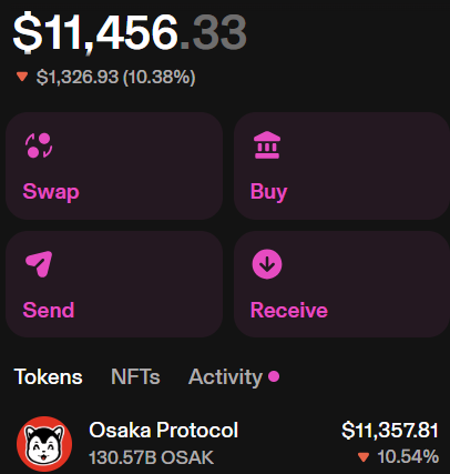 Stacked more OSAK ⛩️
I feel better 🖤