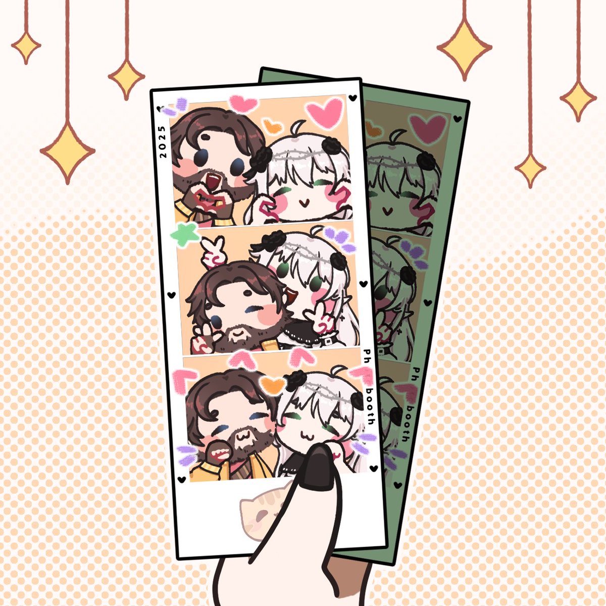 Just me hanging out with some heckin friendos <a href="/EnvyDraven/">Envy Draven ~Forgetful Kitsune~</a>, <a href="/Lijourt/">Lijourt🐮🔪</a>, and <a href="/MrKayVT/">Mr Kay Vtuber (He/They)</a>! Thank you so much to <a href="/AiryOnline/">Airy 🦑🎨 Live2D Comms open!</a> for the art, it's so amazing!