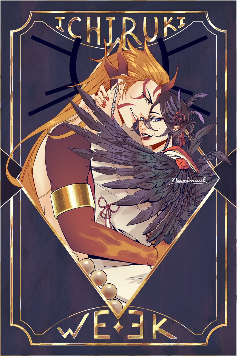 I couldn't finish it in time, but thanks for waiting!
Day 7: Ayakashi Society
With this the seven days are complete 😊
#ichirukiweek2025 #ichigo #rukia #ichiruki