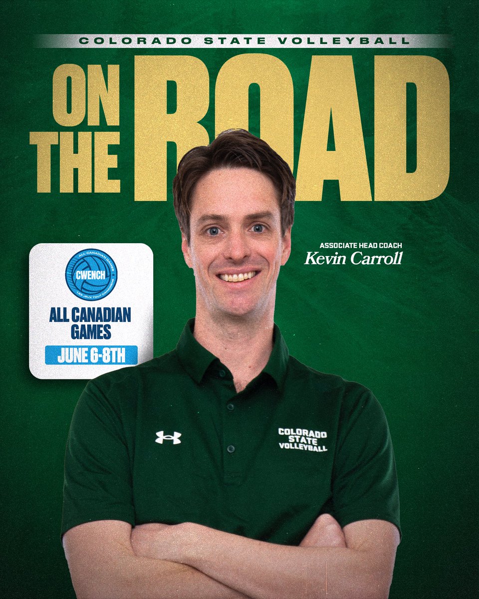 Colorado State Volleyball (@csuvolleyball) on Twitter photo Catch <a href="/K_V_Carroll/">Kevin Carroll</a> at the All Canadian Games this weekend repping the Rams!
#Relentless x #PointRams Catch <a href="/K_V_Carroll/">Kevin Carroll</a> at the All Canadian Games this weekend repping the Rams!
#Relentless x #PointRams