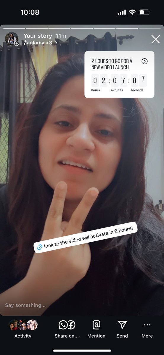 Akhilee's tweet photo. Dekh lo. Video link below will activate at 12:15 pm today!

https://t.co/ORczTn4WA8

 https://t.co/HnBGUQnHpv https://t.co/VfME8DPMpH