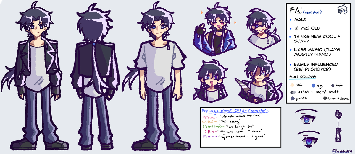 bubblvy's tweet photo. im updating my oc ref for art fight bc old one was.... crusty https://t.co/8Fvg95kdMy