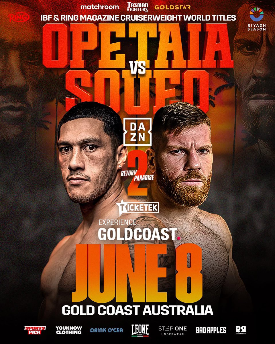 “Be a matchmaker” they said. “It’ll be fun”, they said. 🙃 Sadly Teremoana’s opponent contracted Covid and is out. Been on the phone the last few days to no avail for a replacement. Still, our card is ready to go and I’m proud of it.  
Live on <a href="/DAZNBoxing/">DAZN Boxing</a> - The King is back!