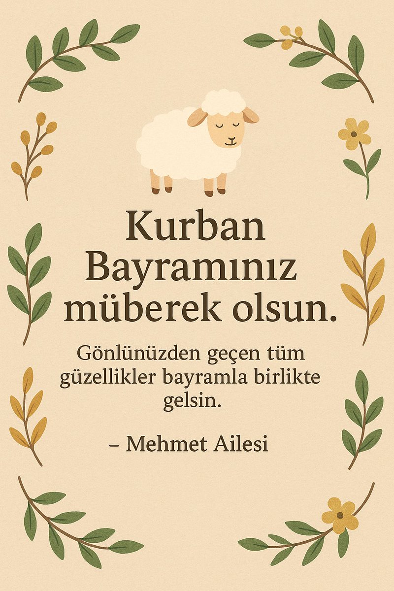 #KurbanBayramı